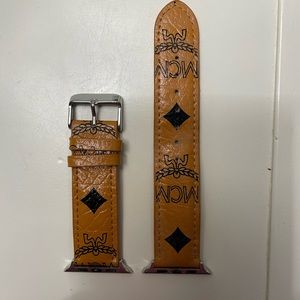 Faux MCM iwatch Band - 42/44 mm